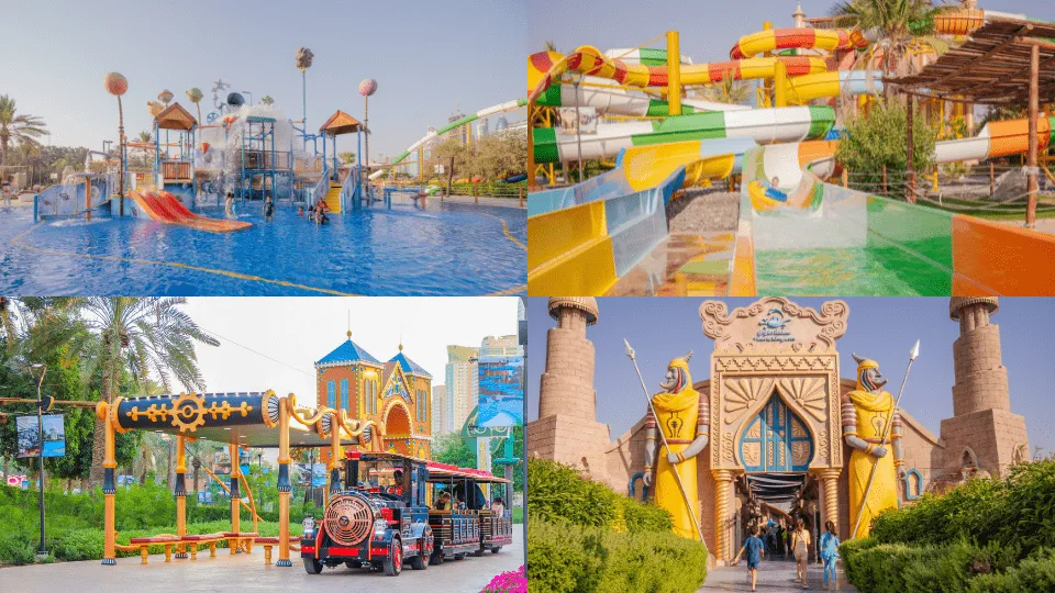 Combo: Al Montazah Parks – Pearls Kingdom Water Park and Island of Legend Amusement Park - Image 1